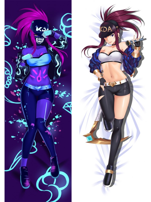 League of Legends Akali Full body waifu japanese anime pillowcases