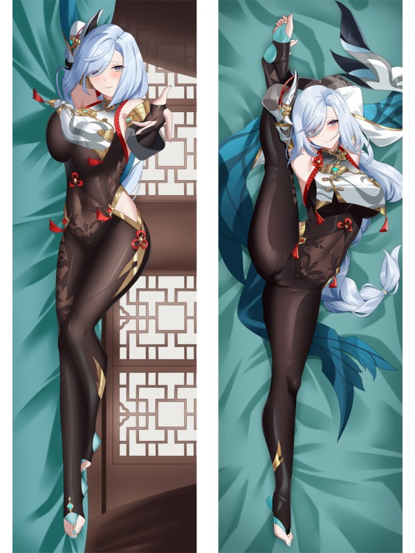 Genshin Impact Shenhe Full body waifu japanese anime pillowcases