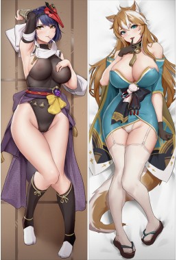 Genshin Impact Kujou Sara Gorou Anime Dakimakura Japanese Hugging Body PillowCases