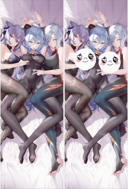 Genshin Impact Keqing Ganyu Shenhe Anime Dakimakura Japanese Hugging Body PillowCases