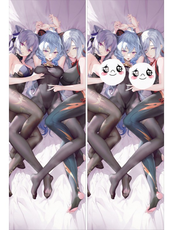 Genshin Impact Keqing Ganyu Shenhe Anime Dakimakura Japanese Hugging Body PillowCases