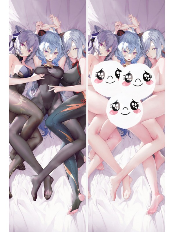 Genshin Impact Keqing Ganyu Shenhe Anime Dakimakura Japanese Hugging Body PillowCases