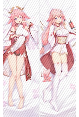 Yae Miko Genshin Impact Anime Dakimakura Japanese Hugging Body PillowCases