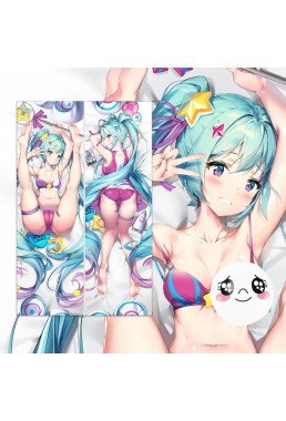 Hatsune Miku Full body waifu japanese anime pillowcases