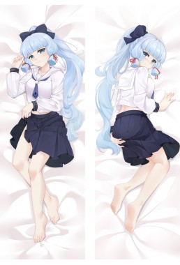 Genshin Impact Kamisato Ayaka Anime Dakimakura Japanese Hugging Body Pillow Cover