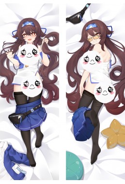 Genshin Impact Hutao Anime Dakimakura Japanese Hugging Body Pillow Cover