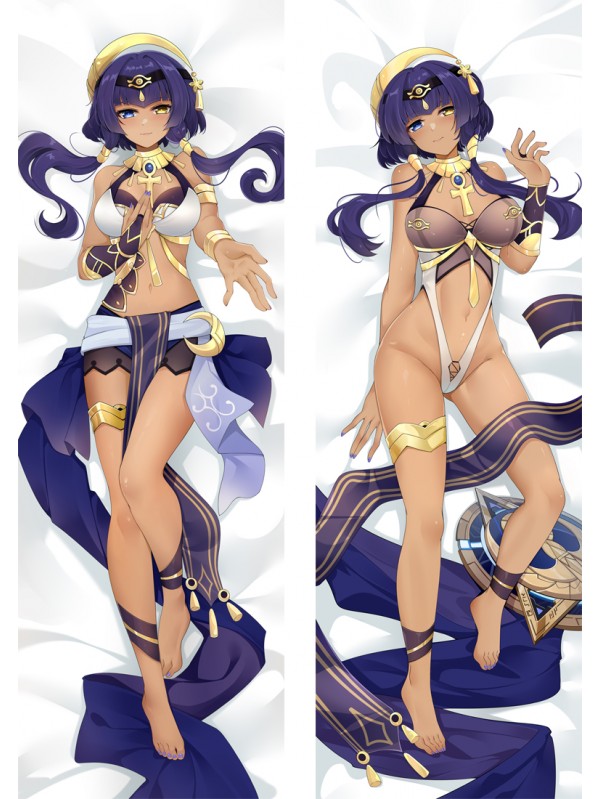 Genshin Impact Candace Anime Dakimakura Japanese Hugging Body Pillow Cover