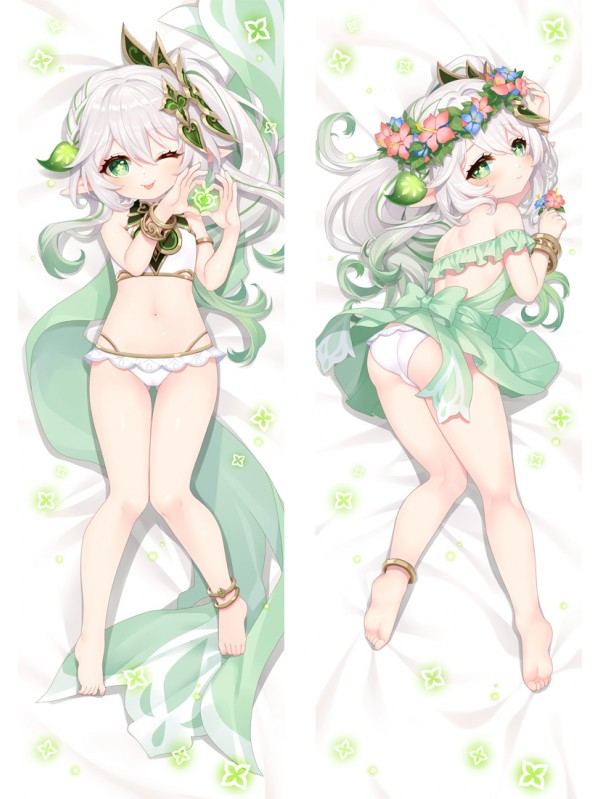 Genshin Impact Nahida Anime Dakimakura Japanese Hugging Body Pillow Cover