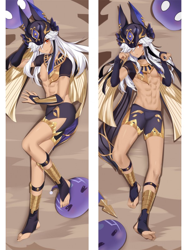 Genshin Impact Cyno Anime Dakimakura Japanese Hugging Body Pillow Cover