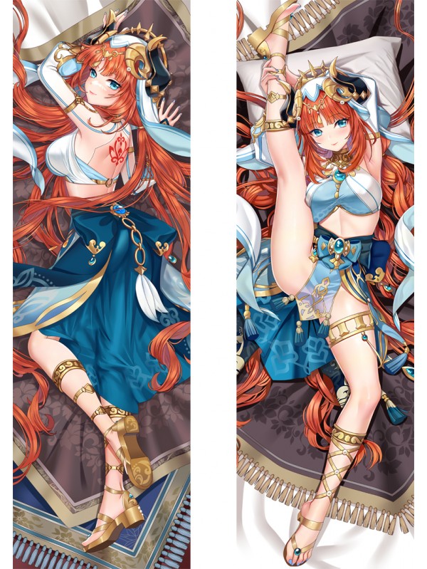 Genshin Impact Nilou Anime Dakimakura Japanese Hugging Body Pillow Cover