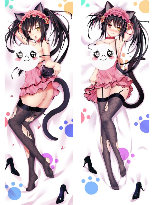 Date A Live Tokisaki Kurumi Anime Dakimakura Japanese Hugging Body Pillow Cover