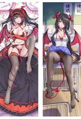 Date A Live Tokisaki Kurumi Anime Dakimakura Japanese Hugging Body Pillow Cover