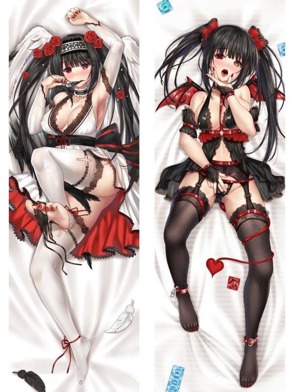 Date A Live Tokisaki Kurumi Anime Dakimakura Japanese Hugging Body Pillow Cover