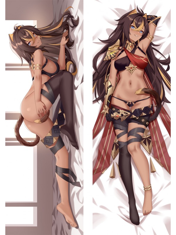 Genshin Impact Dehya Anime Dakimakura Japanese Hugging Body Pillow Cover