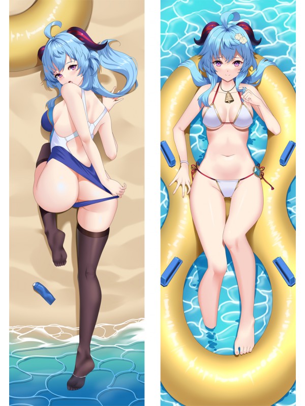 Genshin Impact Ganyu Anime Dakimakura Japanese Hugging Body Pillow Cover