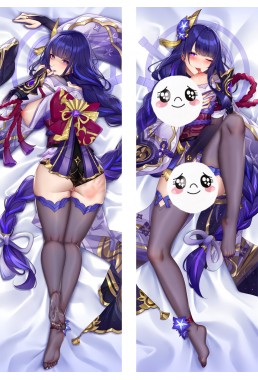 Genshin Impact Raiden Shogun Baal Anime Dakimakura Japanese Hugging Body Pillow Cover