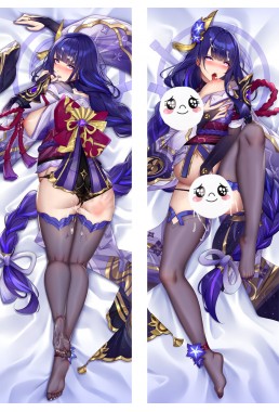 Genshin Impact Raiden Shogun Baal Anime Dakimakura Japanese Hugging Body Pillow Cover