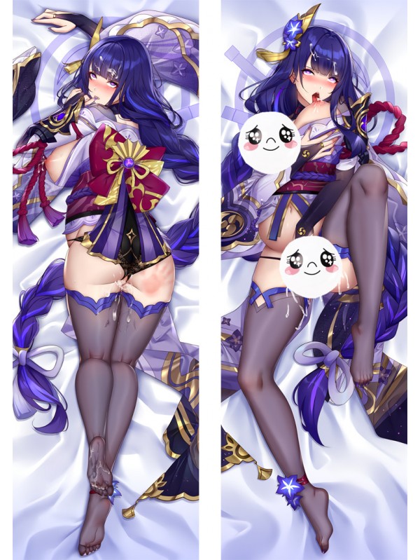 Genshin Impact Raiden Shogun Baal Anime Dakimakura Japanese Hugging Body Pillow Cover