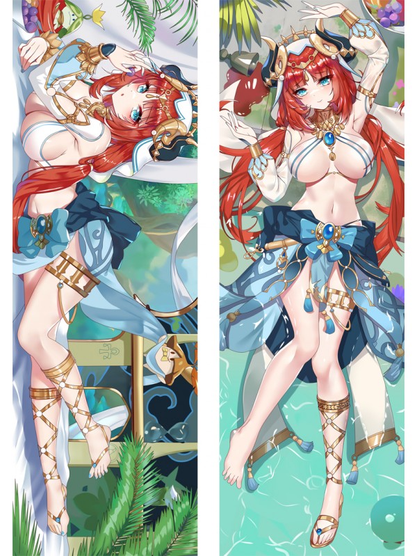 Genshin Impact Nilou Anime Dakimakura Japanese Hugging Body Pillow Cover