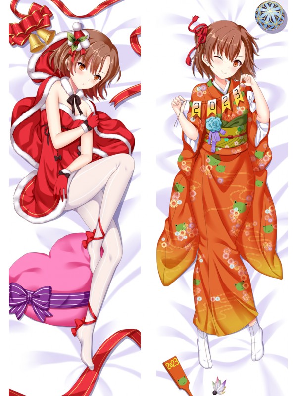 A Certain Scientific Railgun Mikoto Misaka Anime Dakimakura Japanese Hugging Body Pillow Cover