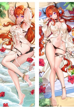 Arknights Surtr 42 Anime Dakimakura Japanese Hugging Body Pillow Cover