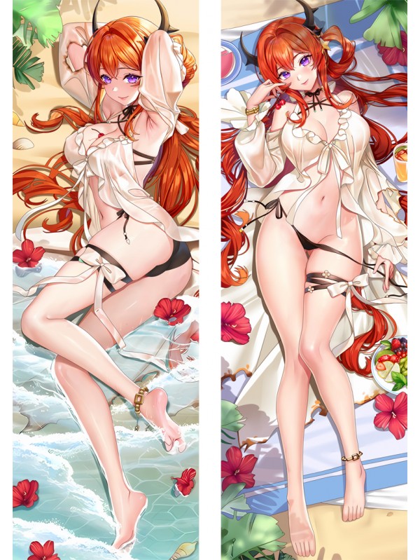 Arknights Surtr 42 Anime Dakimakura Japanese Hugging Body Pillow Cover