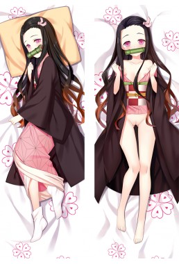 Demon Slayer Kimetsu no Yaiba Kamado Nezuko Anime Dakimakura Japanese Hugging Body Pillow Cover