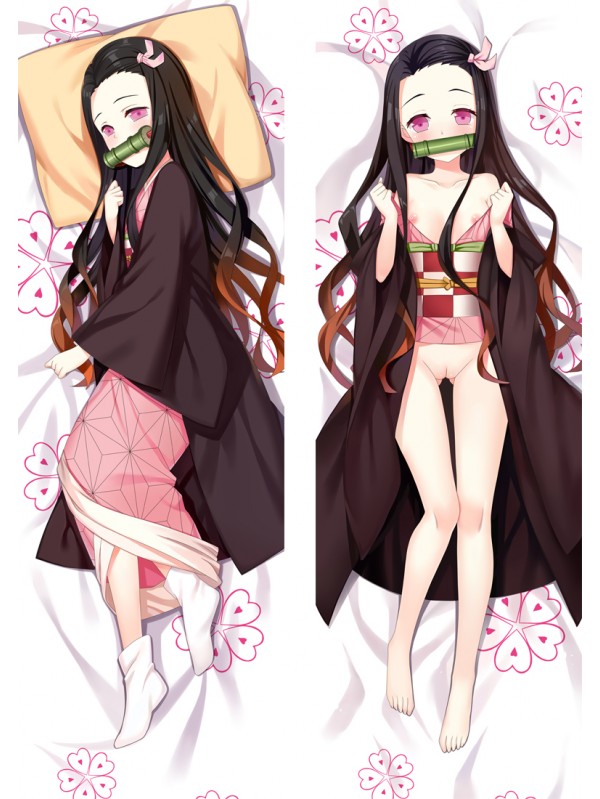 Demon Slayer Kimetsu no Yaiba Kamado Nezuko Anime Dakimakura Japanese Hugging Body Pillow Cover