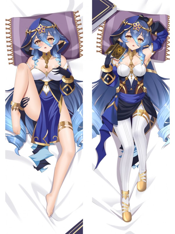 Genshin Impact Layla Anime Dakimakura Japanese Hugging Body Pillow Cover