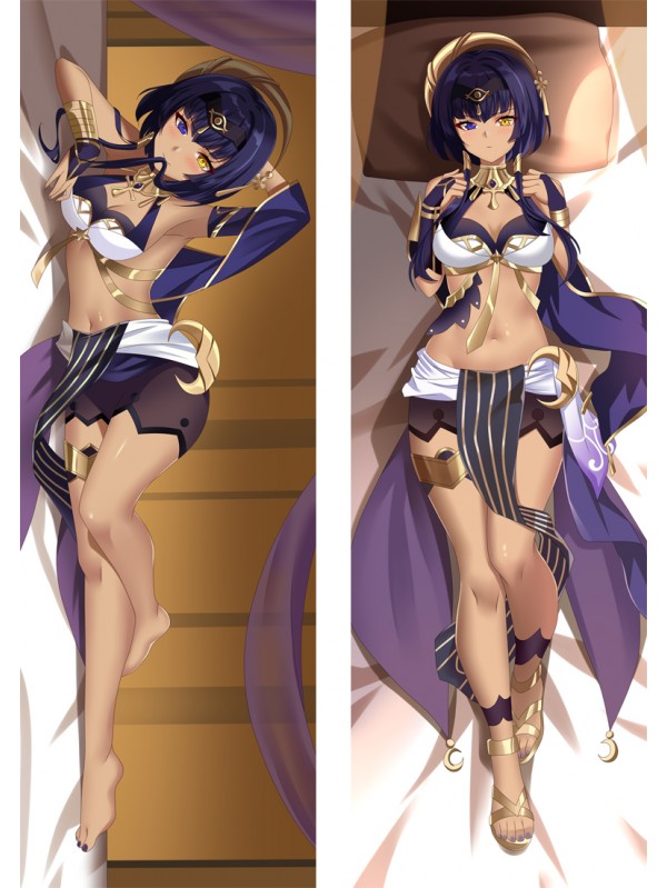 Genshin Impact Candace Anime Dakimakura Japanese Hugging Body Pillow Cover