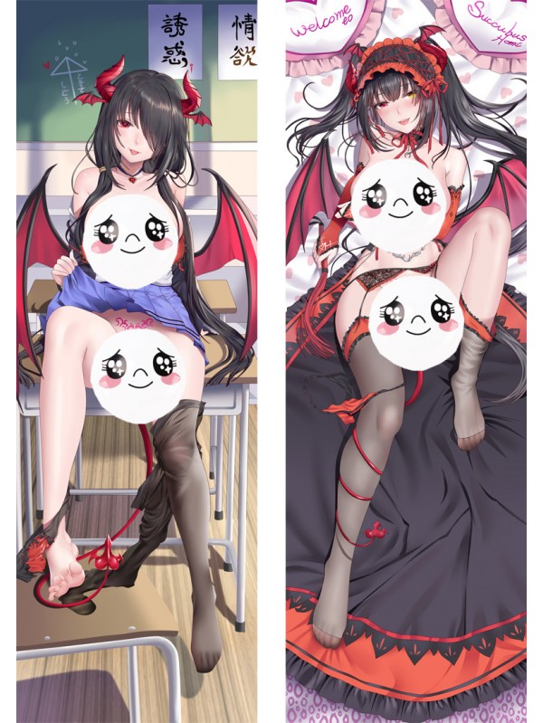 Date A Live Tokisaki Kurumi Anime Dakimakura Japanese Hugging Body Pillow Cover