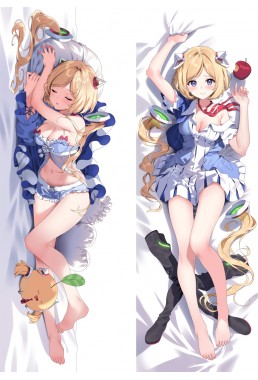 Virtual Youtuber Aki Rosenthal Full body waifu japanese anime pillowcases