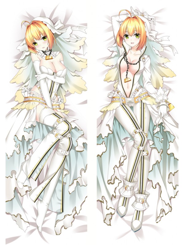 FateGrand Order Altria Pendragon Saber Anime Dakimakura Japanese Hugging Body Pillow Cover