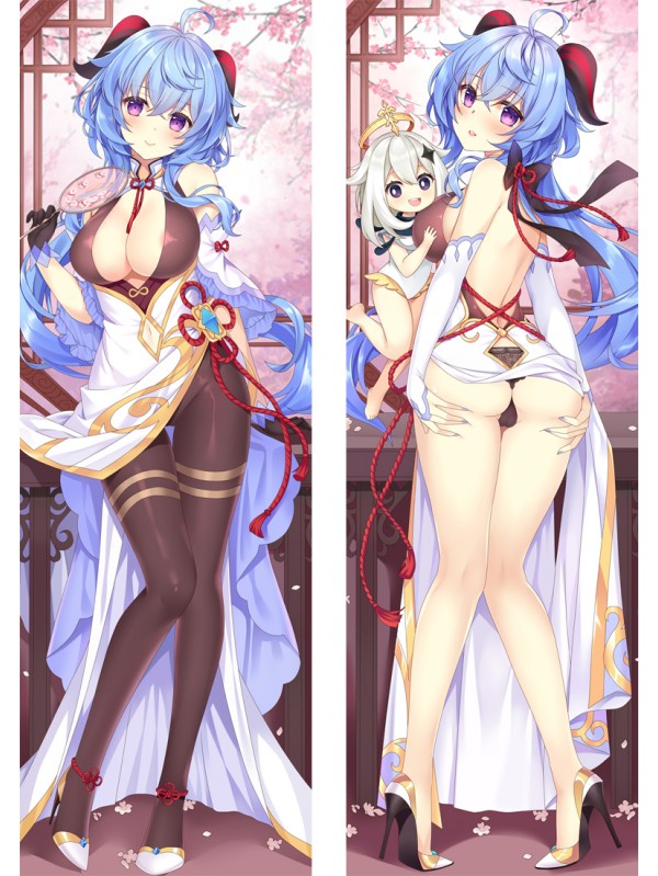 Genshin Impact Ganyu Anime Dakimakura Japanese Hugging Body Pillow Cover