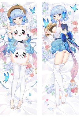 Genshin Impact Kamisato Ayaka Anime Dakimakura Japanese Hugging Body Pillow Cover