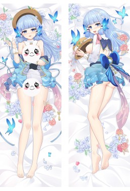 Genshin Impact Kamisato Ayaka Anime Dakimakura Japanese Hugging Body Pillow Cover