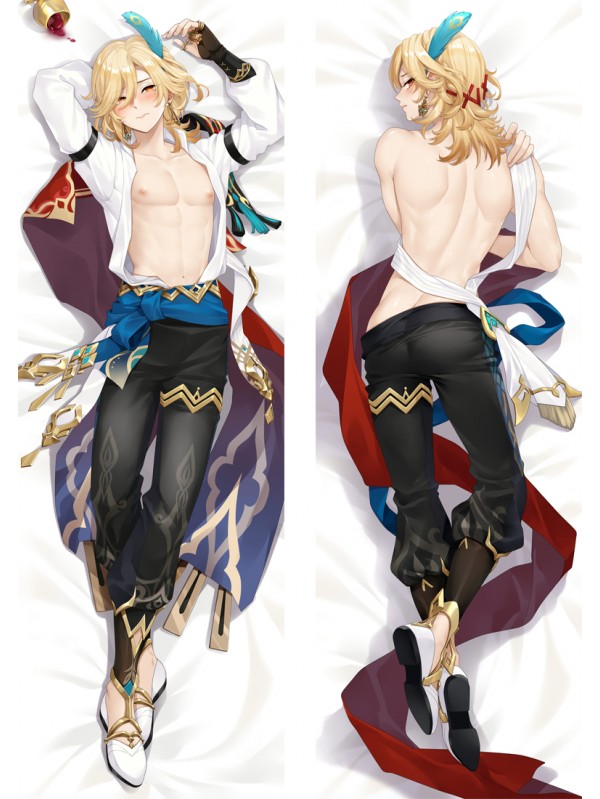 Genshin Impact Kaveh Anime Dakimakura Japanese Hugging Body Pillow Cover