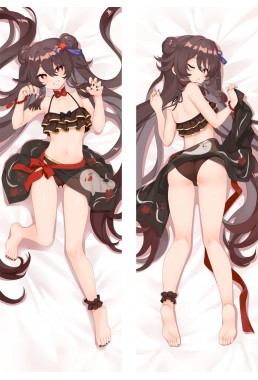 Genshin Impact Hutao Anime Dakimakura Japanese Love Body Pillow Cover