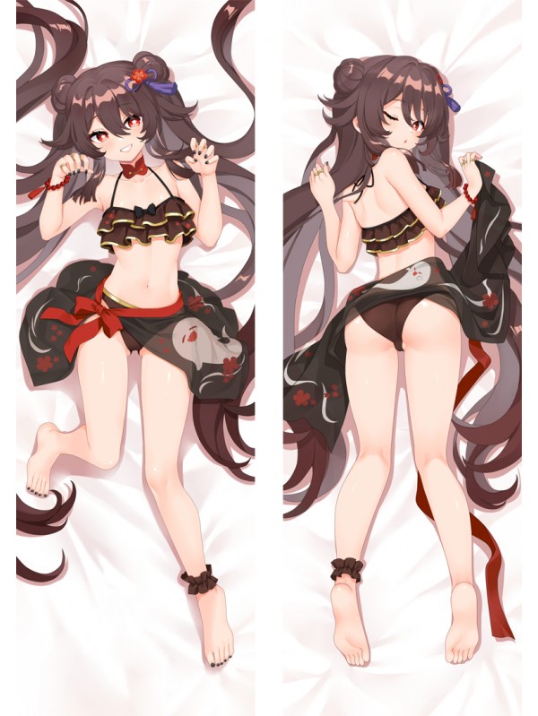 Genshin Impact Hutao Anime Dakimakura Japanese Love Body Pillow Cover