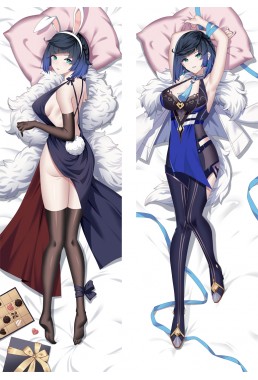 Genshin Impact Yelan Full body waifu japanese anime pillowcases