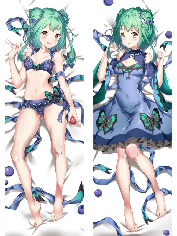 Virtual Youtuber Uruha Rushia Anime Dakimakura Japanese Hugging Body Pillow Cover