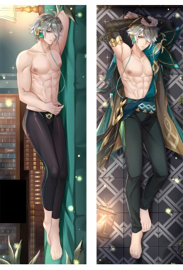 Genshin Impact Alhaitham Anime Dakimakura Japanese Hugging Body Pillow Cover