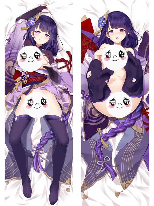 Genshin Impact Raiden Shogun Baal Anime Dakimakura Japanese Hugging Body Pillow Cover
