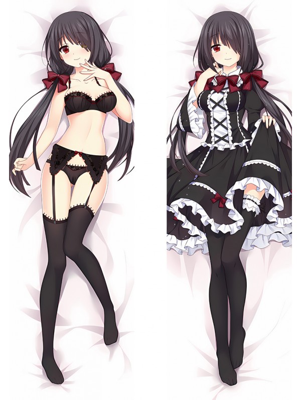 Date A Live Kurumi Tokisaki Anime Dakimakura Japanese Hugging Body Pillow Cover