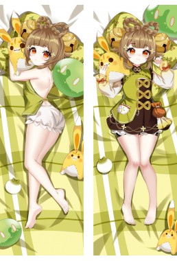 Genshin Impact Yaoyao Anime Dakimakura Japanese Hugging Body Pillow Cover