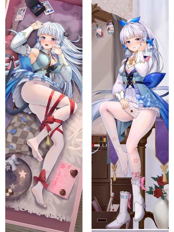 Genshin Impact Kamisato Ayaka Anime Dakimakura Japanese Hugging Body Pillow Cover