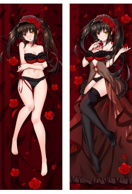 Date A Live Kurumi Tokisaki Anime Dakimakura Japanese Hugging Body Pillow Cover