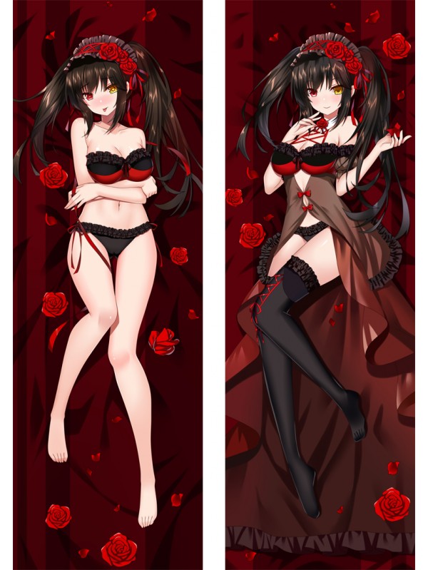 Date A Live Kurumi Tokisaki Anime Dakimakura Japanese Hugging Body Pillow Cover