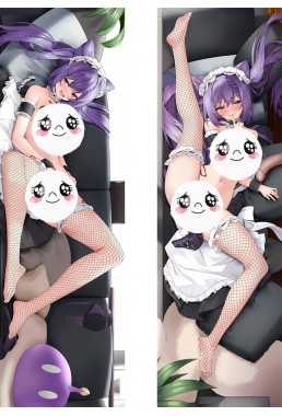 Genshin Impact Keqing Anime Dakimakura Japanese Love Body Pillow Cover