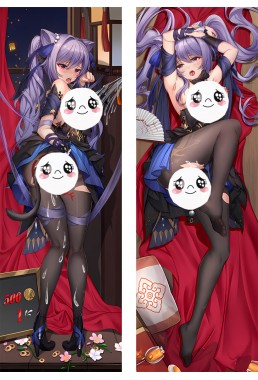 Genshin Impact Keqing Anime Dakimakura Japanese Love Body Pillow Cover